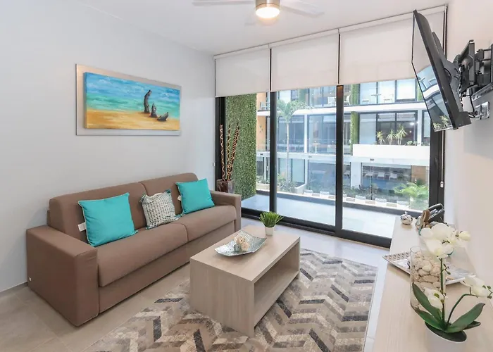 Appartement 1Br The City - 2 Pools, Gym & Rooftop *