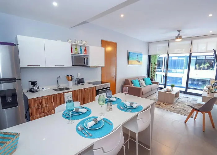 Appartement 1Br The City - 2 Pools, Gym & Rooftop Playa del Carmen